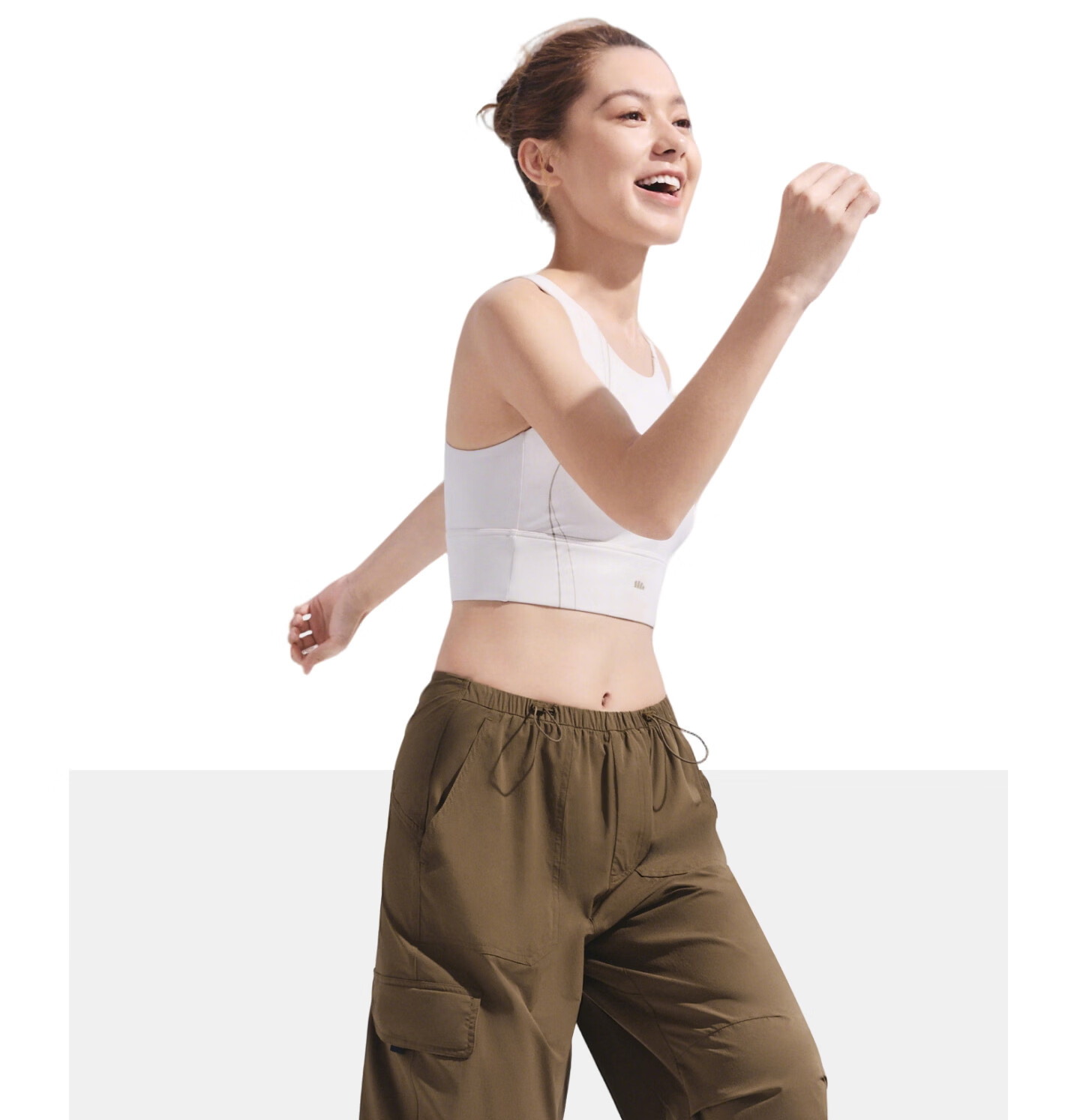Beneunder Workwear Paratrooper Pants Hiking Casual Loose Wide-Leg Sun Protection Pants for Women WR247 15
