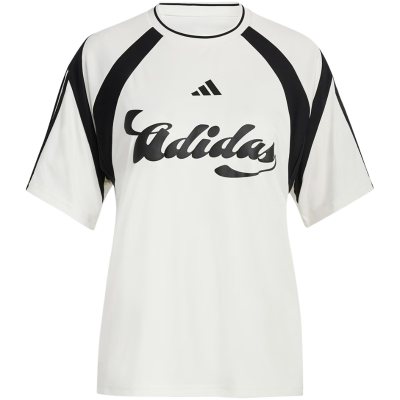 Adidas Sports Style Series Women's W HER TEE Short Sleeve T-Shirt KB6126 White M