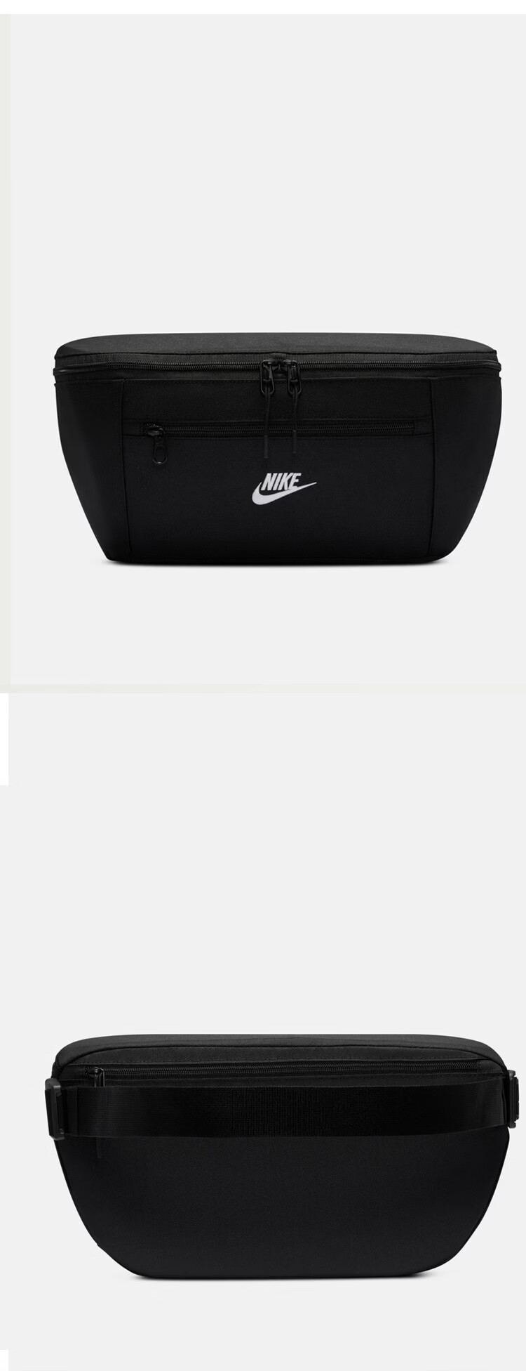 NIKE Men's Backpack Crossbody Bag Casual Waist Bag IB4369-010 Black MISC 2
