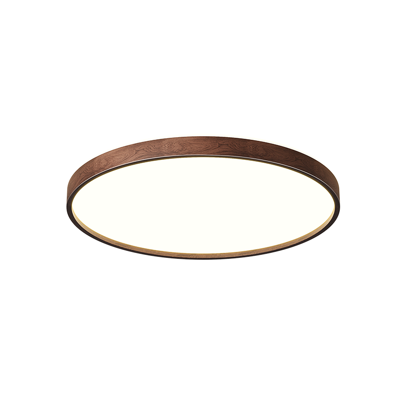 Kuka LED Ceiling Light Simple Eye-Care PRi New Chinese Style Living Room Bedroom Lamp 50cm Round - Three Colors [Installation Included]