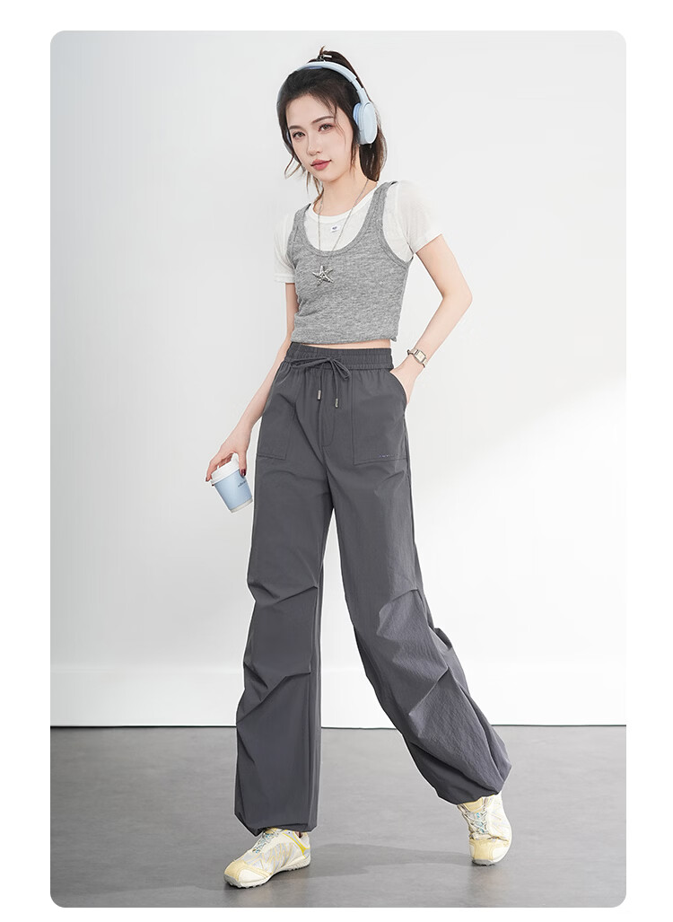 Free Style Women's Cargo Pants Summer Thin 2026 New High Waist Slim Waterproof Quick-Dry Outdoor Paratrooper Hiking Tactical Pants 27