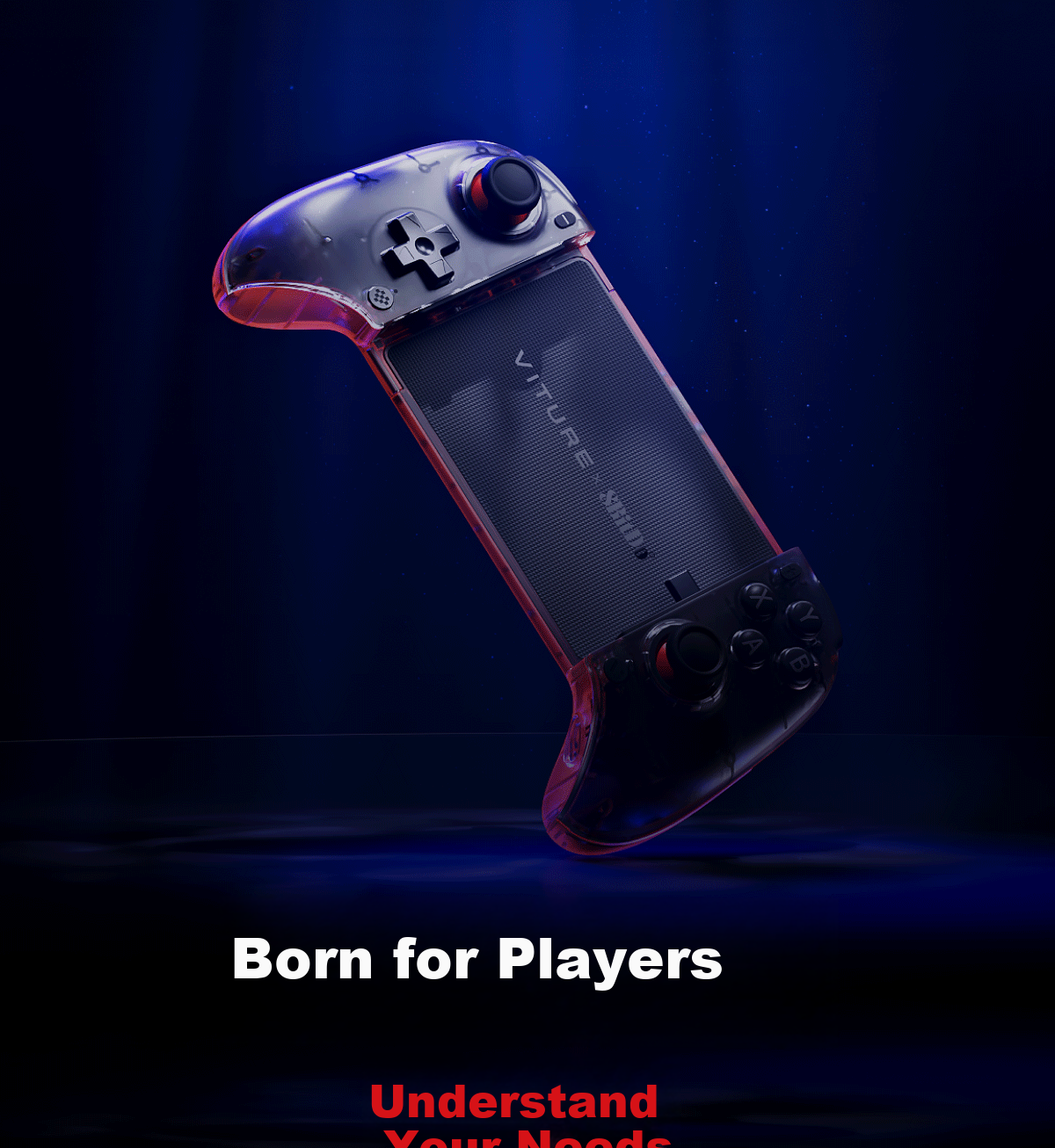 VITURE x 8BitDo AR Glasses Dedicated Mobile Game Controller Reclining Win Gamepad Streaming Genshin Impact Honkai: Star Rail Compatible with Android 4
