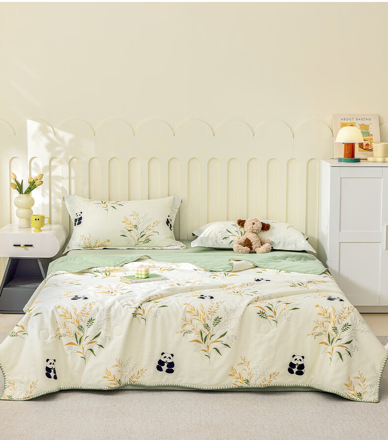 MUJI Class A Summer Quilt 100% Cotton Thin Quilt Core Air Conditioning Summer Quilt 200*230cm 4