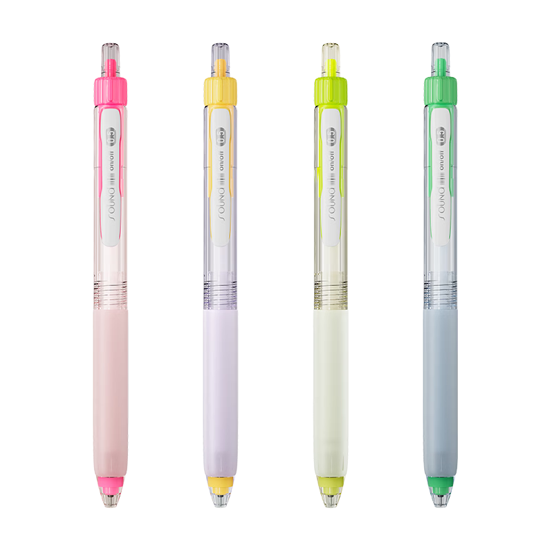 Dianshi Pen New Energy Quiet Click Retractable 0.5mm Black Gel Pen Dopamine High-Value Quick-Dry Smooth Large Capacity Student Exam Pen 4-Pack 3195G1