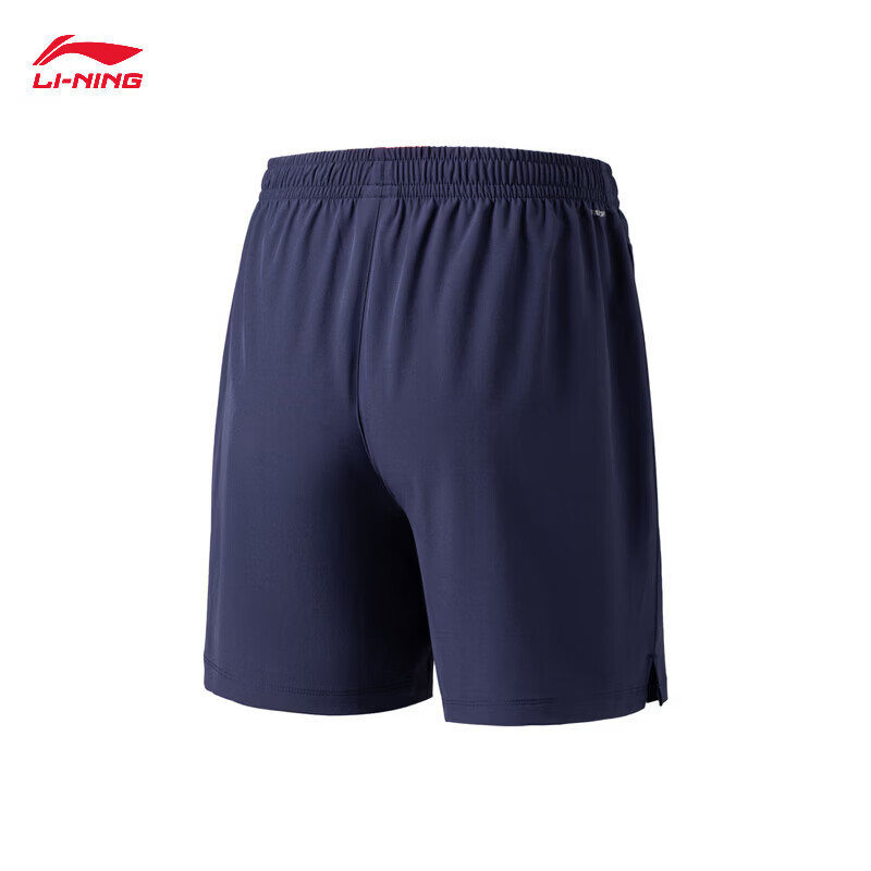 LI-NING Badminton Shorts Quick-Dry Breathable Training Competition Unisex AAPW035-2 3XL Sailor Blue 3