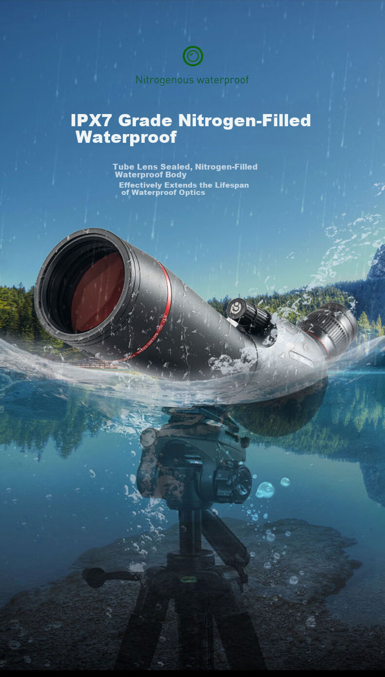 Leilong Pursuer 15-45X70ED High-Definition High-Power Professional Outdoor Adult Target and Bird Watching Monocular Telescope 19