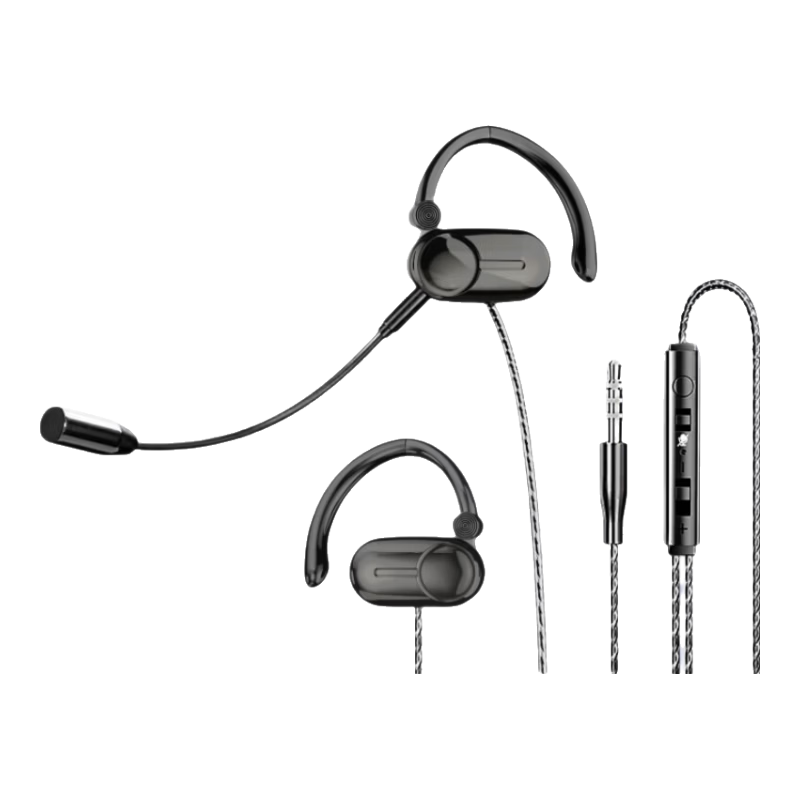 EZHK Call Center Headset Noise Cancelling Microphone USB 3.5mm for Laptop Desktop Customer Service