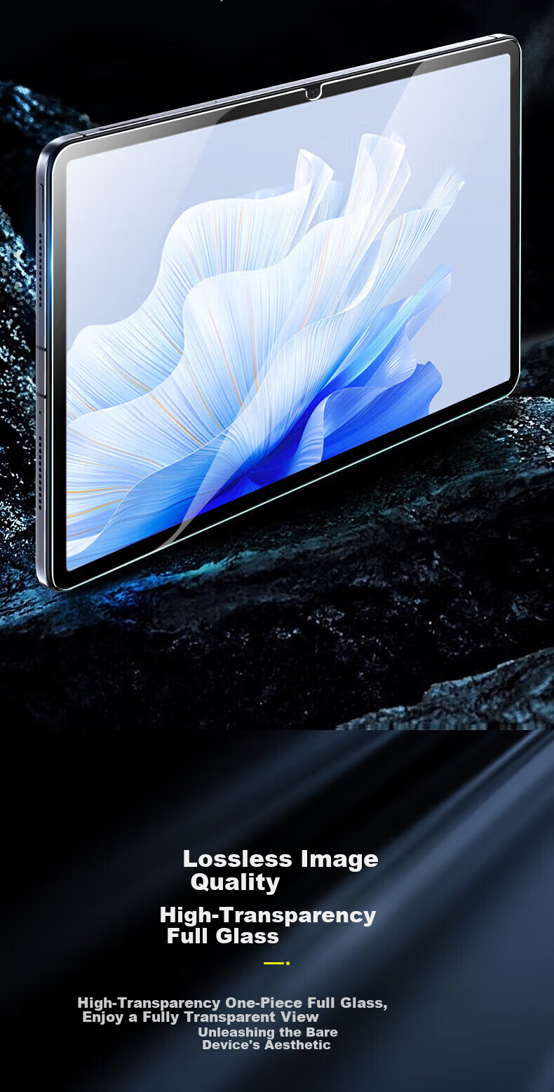 DunYouJiang Tempered Glass Screen Protector for Redmi Pad2 Pro/Pad Pro 2026 Model 12.1-inch Xiaomi Redmi Tablet Anti-Fingerprint HD Protective Film 3
