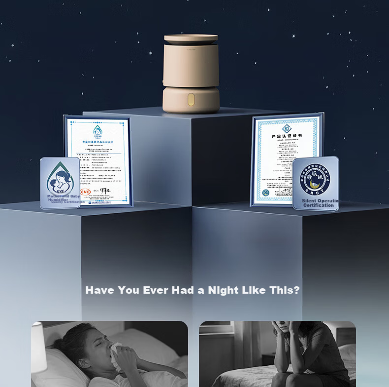 Blueair H38i Humidifier Baby-Safe Certified Home Bedroom Desktop Large Capacity Mist-Free Humidifier for Rhinitis 3