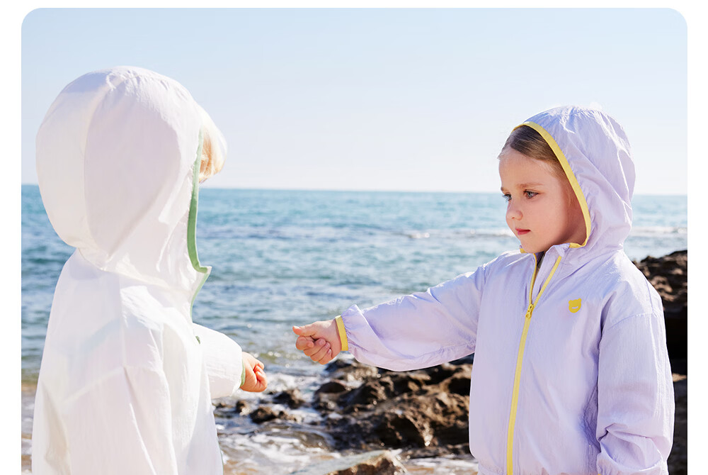 Betis Kids Lightweight Summer Sunscreen Jacket UV Protection Breathable Cooling Sunshade Coat for Boys and Girls Baby Skin Jacket 53