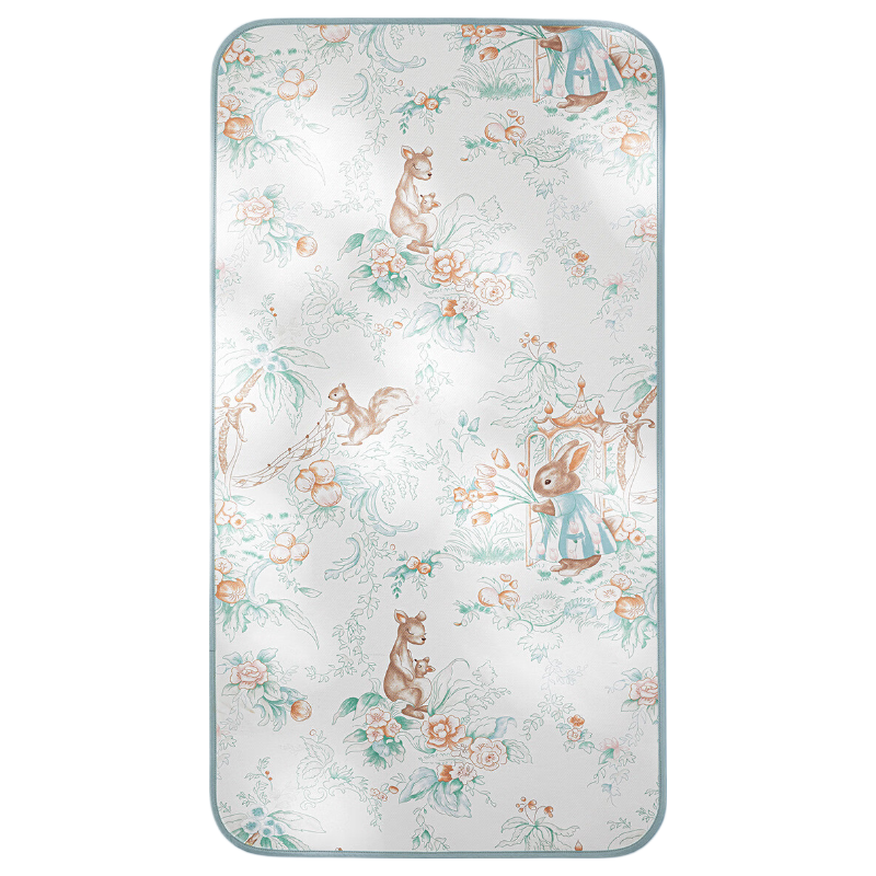 Betis Baby Cooling Mat A-Class Ramie Cooling Pad for Babies Children's Kindergarten Nap Bed Mat Holiday Garden 100*56cm