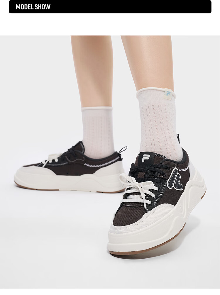 FILA Official Trendy Brand 50-50 DX II Canvas Shoes 2026 Summer Casual Versatile Sneakers 38