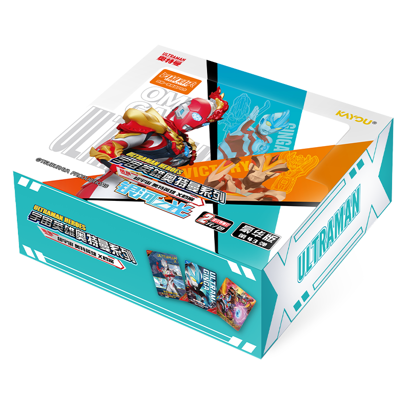Kayou Ultraman Card Deluxe Edition Card Pack Collection Album, Official Ultraman Cards, Toy Birthday Gift