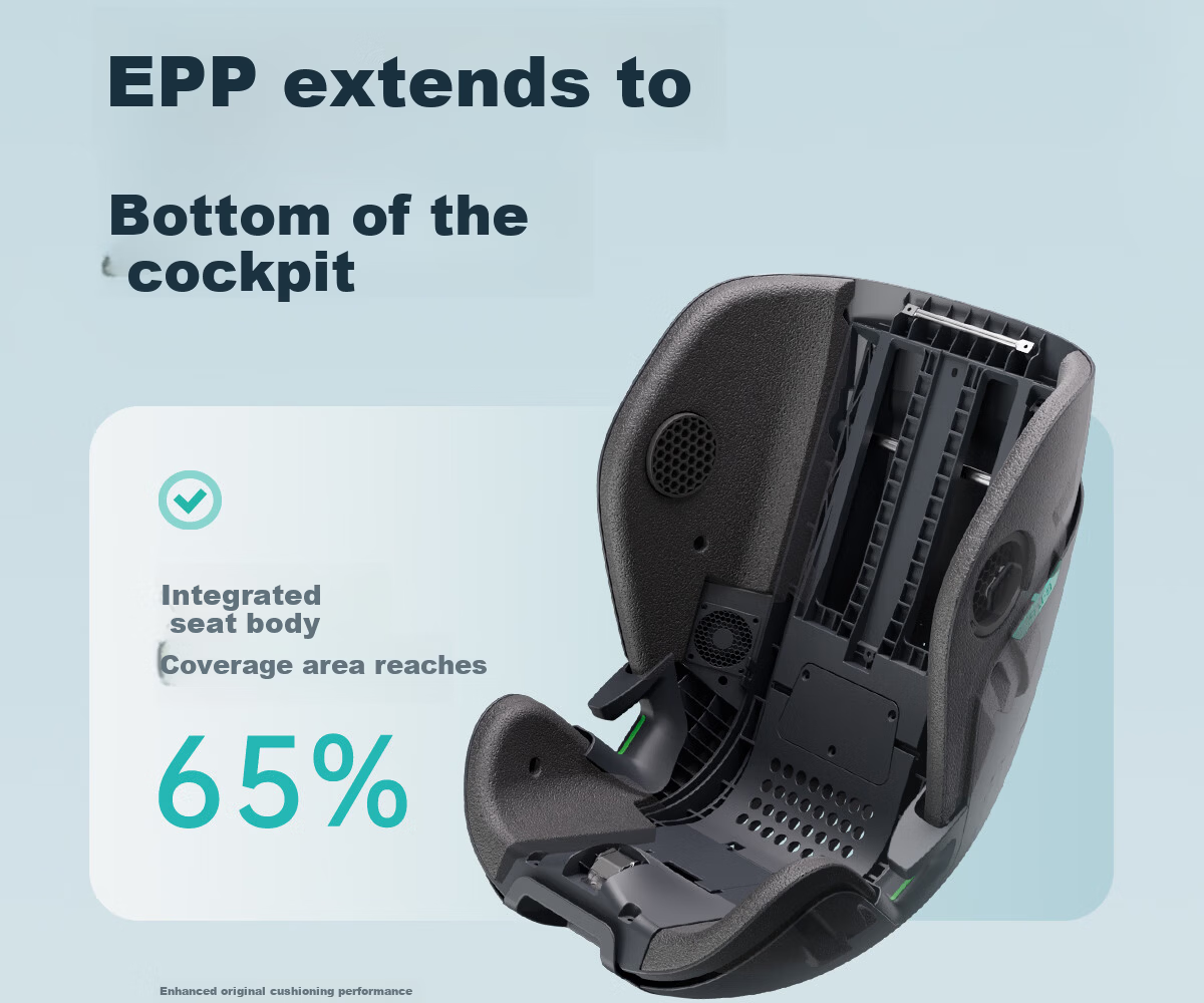 Babyfirst Lingyue 3+ Child Safety Car Seat 0-7 Years Old Baby Car Seat Sunshade Intelligent Ventilation Milk Tea Apricot 31