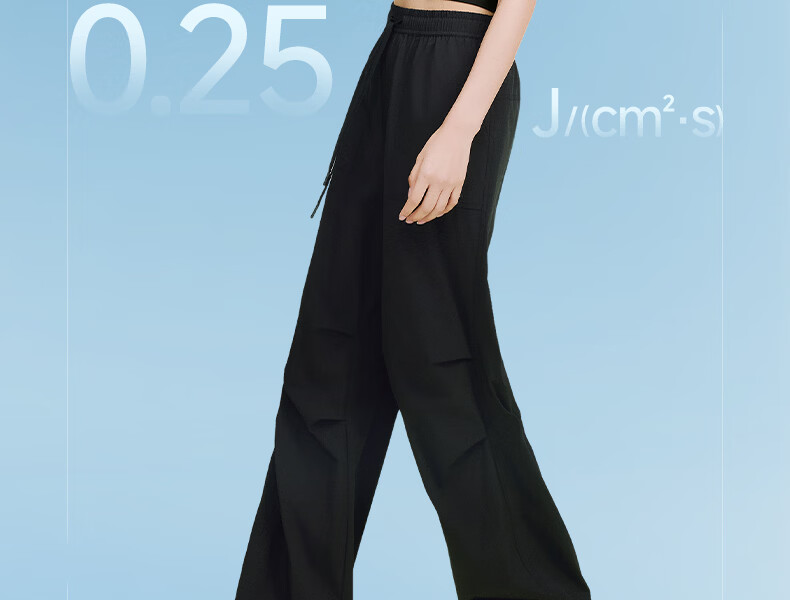 Meilicheng Hou Minghao Same Style Casual Pants for Women, Quick-Dry Cool-Feeling Cargo Pants, Lightweight Sports Pants, Straight-Leg Paratrooper Sun Protection Pants Z005 15