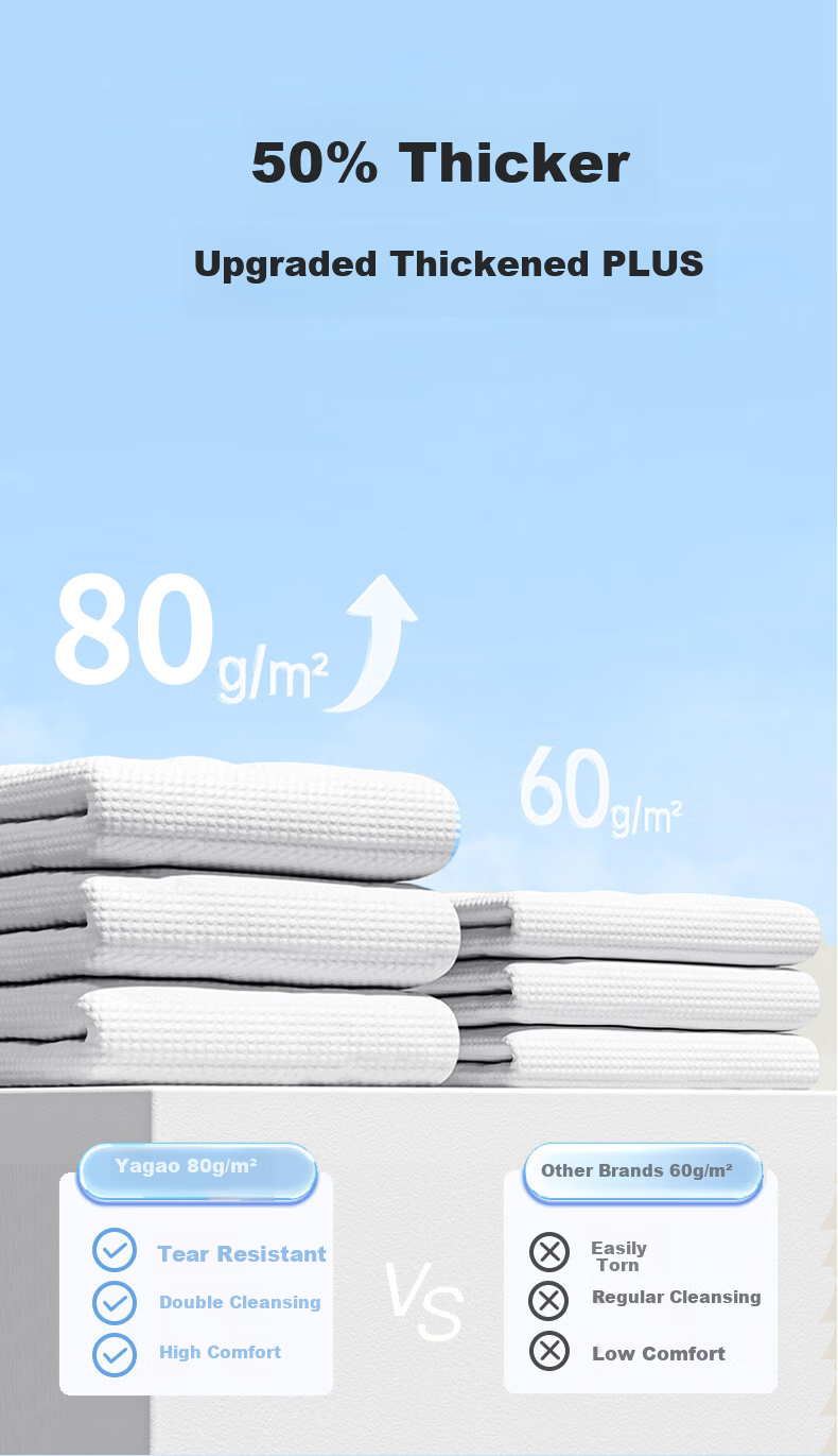 Agogo Compressed Bath Towels 5pcs 60x120cm Disposable Face Towels Travel Hotel Portable 4