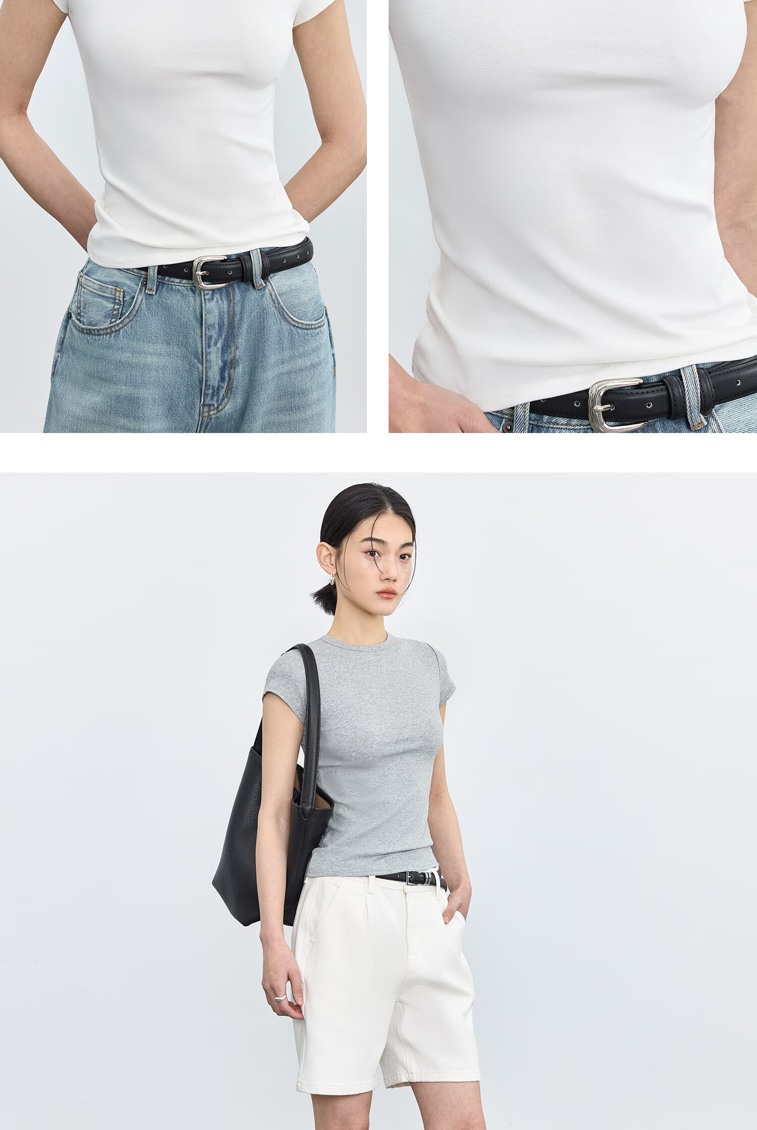 TINGE Dopamine T-Shirt Casual Slim Fit Crew Neck Sports Short Sleeve Women's Spring Summer Base Layer 2026 New XL Size 26