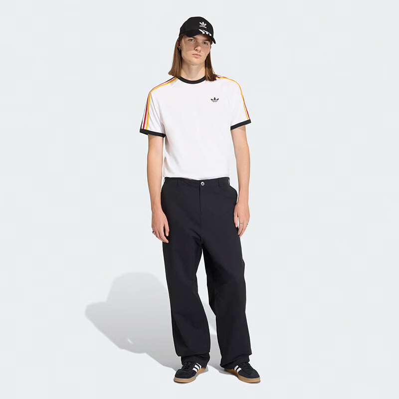 Adidas Originals Men's 3S TEE Short Sleeve T-Shirt KC8639 White S 4