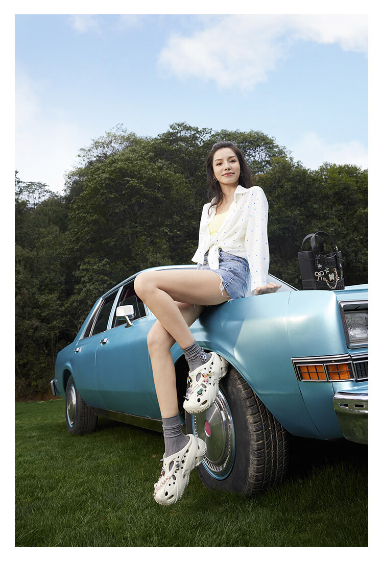 CROCS Coral Clog Shoes | 211141 Pure White - 2MD 37/38 (240mm) 8