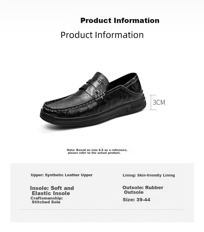 MULINSEN Men's Business Casual Slip-On Loafers Moccasin Shoes 99832 4