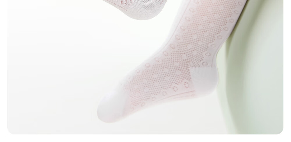 Betis Baby Socks Summer Thin Breathable Mesh Princess Socks Mid-calf Socks for Babies Children's Socks Girls Class A Socks 21