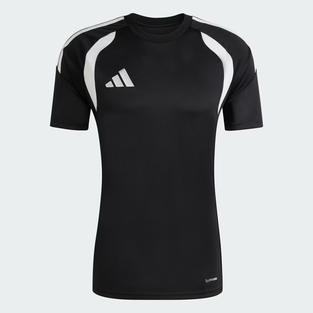Adidas Men's Soccer Series TIRO26L JSY M Short Sleeve KB1348 Black XS 5