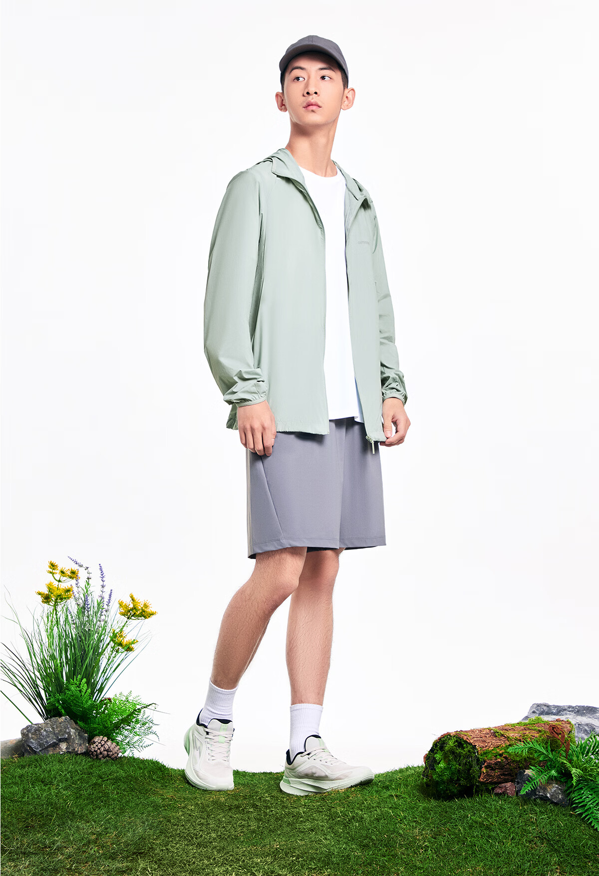 ERKE [Yu Shitong Edition] Sun Protection Woven Jacket Ice Cooling Outdoor Windbreaker UPF50+ Sports Running Shirt 22
