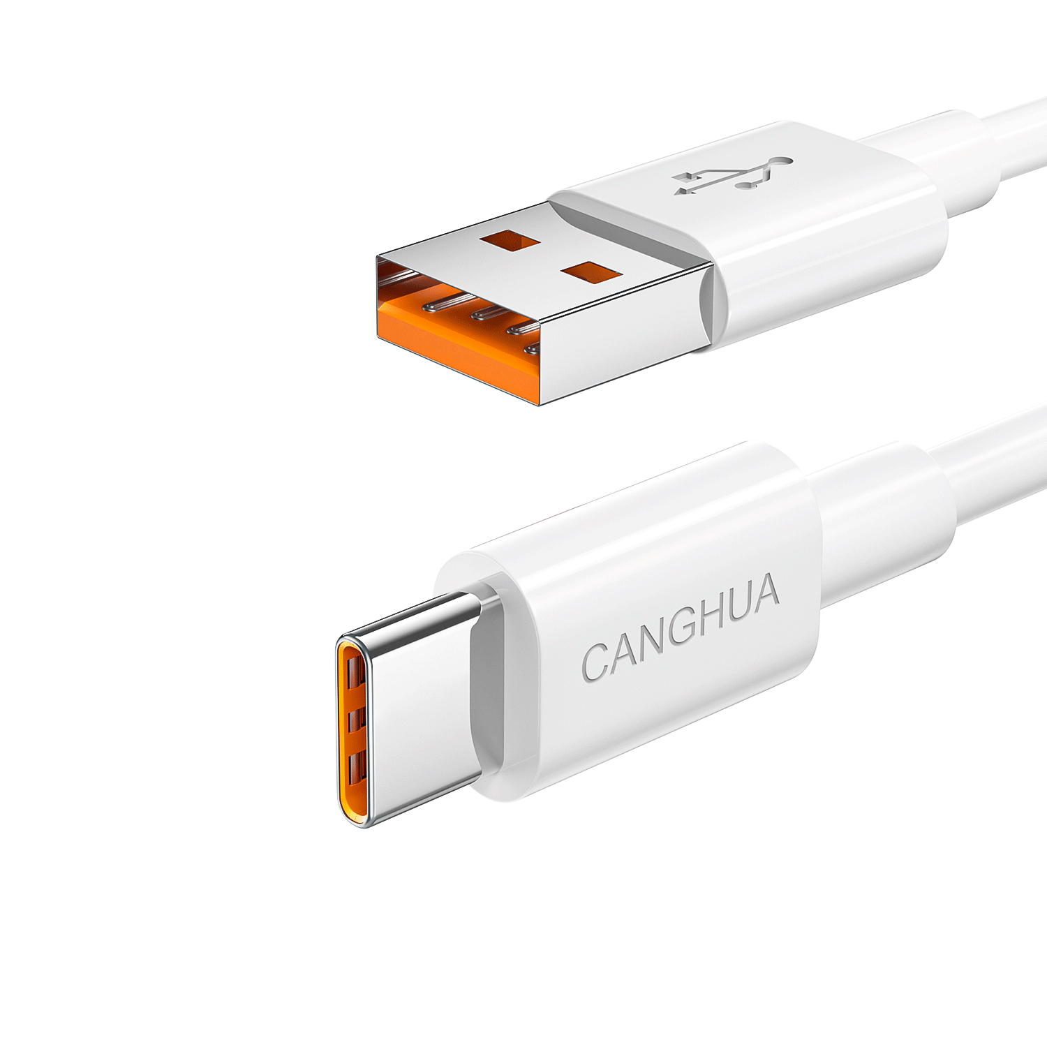 CangHua Charging Cable Type-C Data Cable, Extra Long 3 Meters, 100W/88W Super Fast Charging Cord, Suitable for Huawei Mate80/Pura70, Honor, Xiaomi Phones, Car Charger Cable