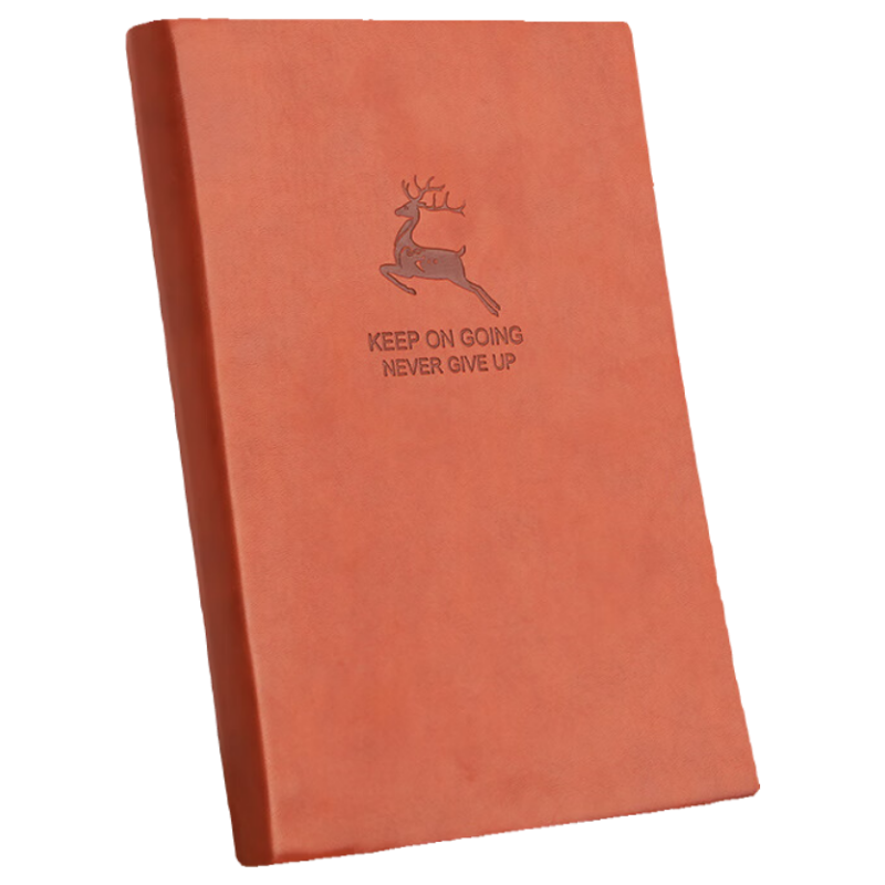 UBI A5 Color-Changing Leather Business Office Student Notebook Thickened 80gsm Dowling Paper Notepad 180 Sheets Thick Paper 25-23 Brown