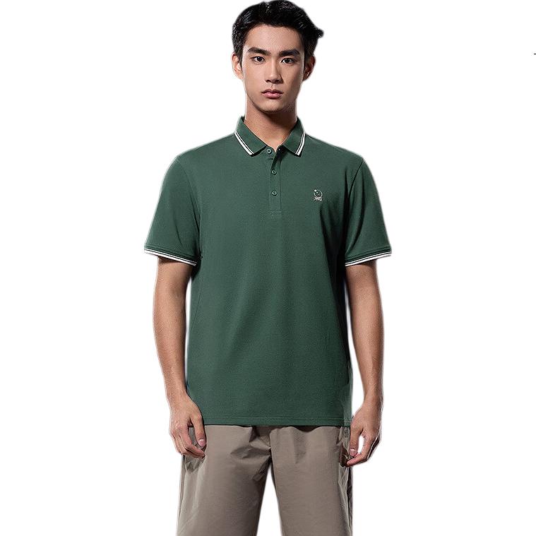 HLA Short-Sleeve Men's Shirt, Three Body Alliance Collaboration Series, Cool-Feeling Moisture-Wicking Quick-Dry Short-Sleeve Shirt for Men in Summer