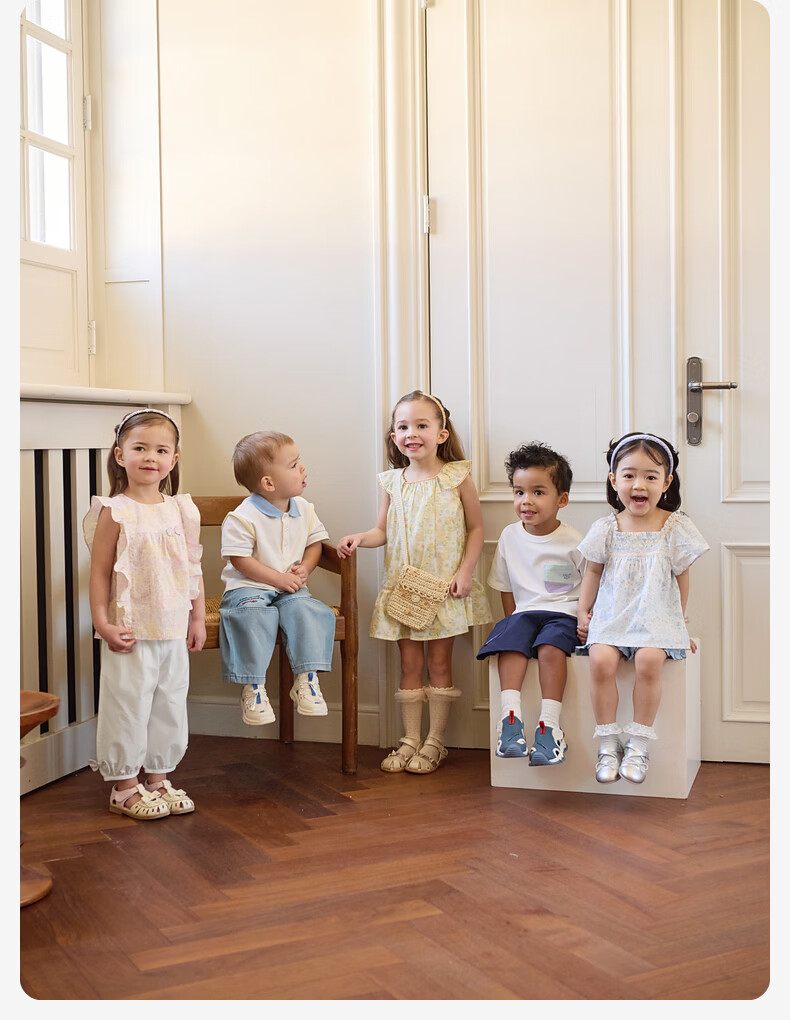 DAVE & BELLA Girls' Summer 9/10 Pants Set Baby Two-Piece Printed Top 13