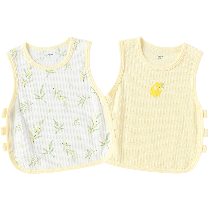 Balabala [balaOne] Baby Vest Infant Summer Outerwear 2026 Cotton Two-Piece Set