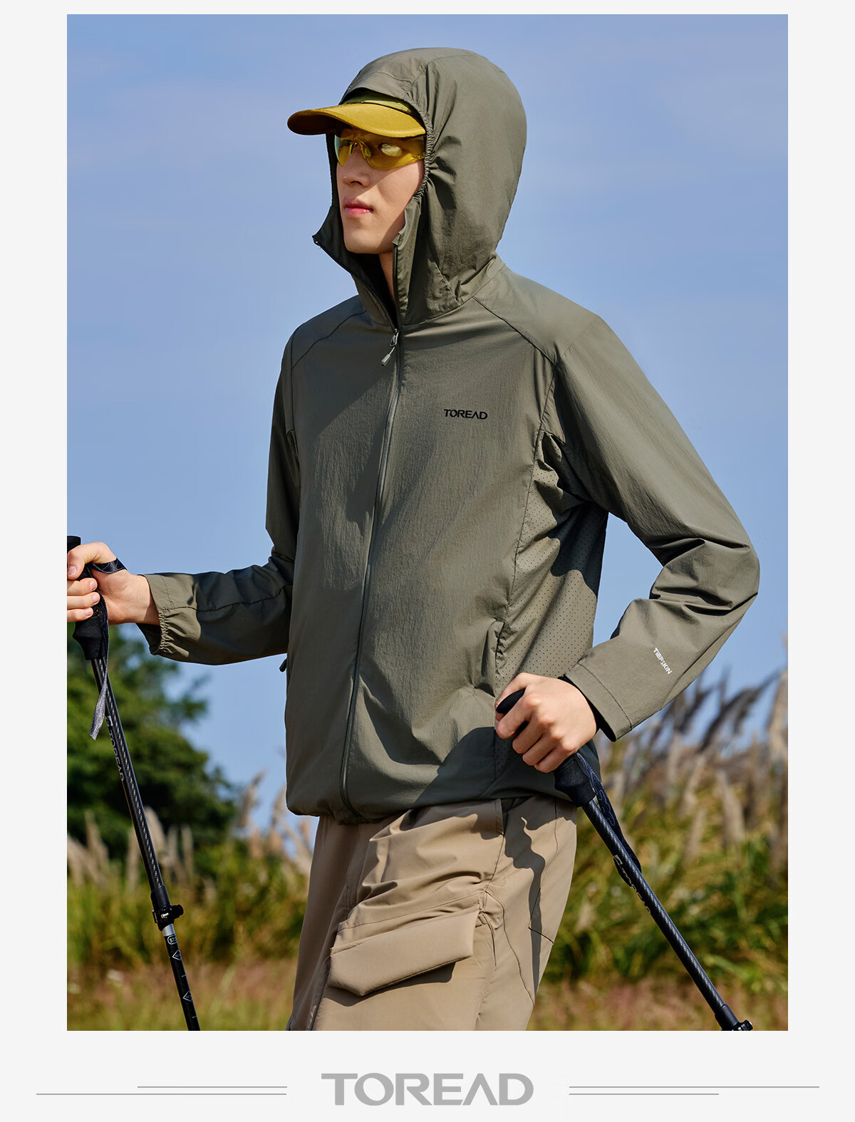 TOREAD Sun Protection Jacket 2026 New Outdoor Couple Skin Jacket UV Protection UPF50+ TAZZBO81750 11
