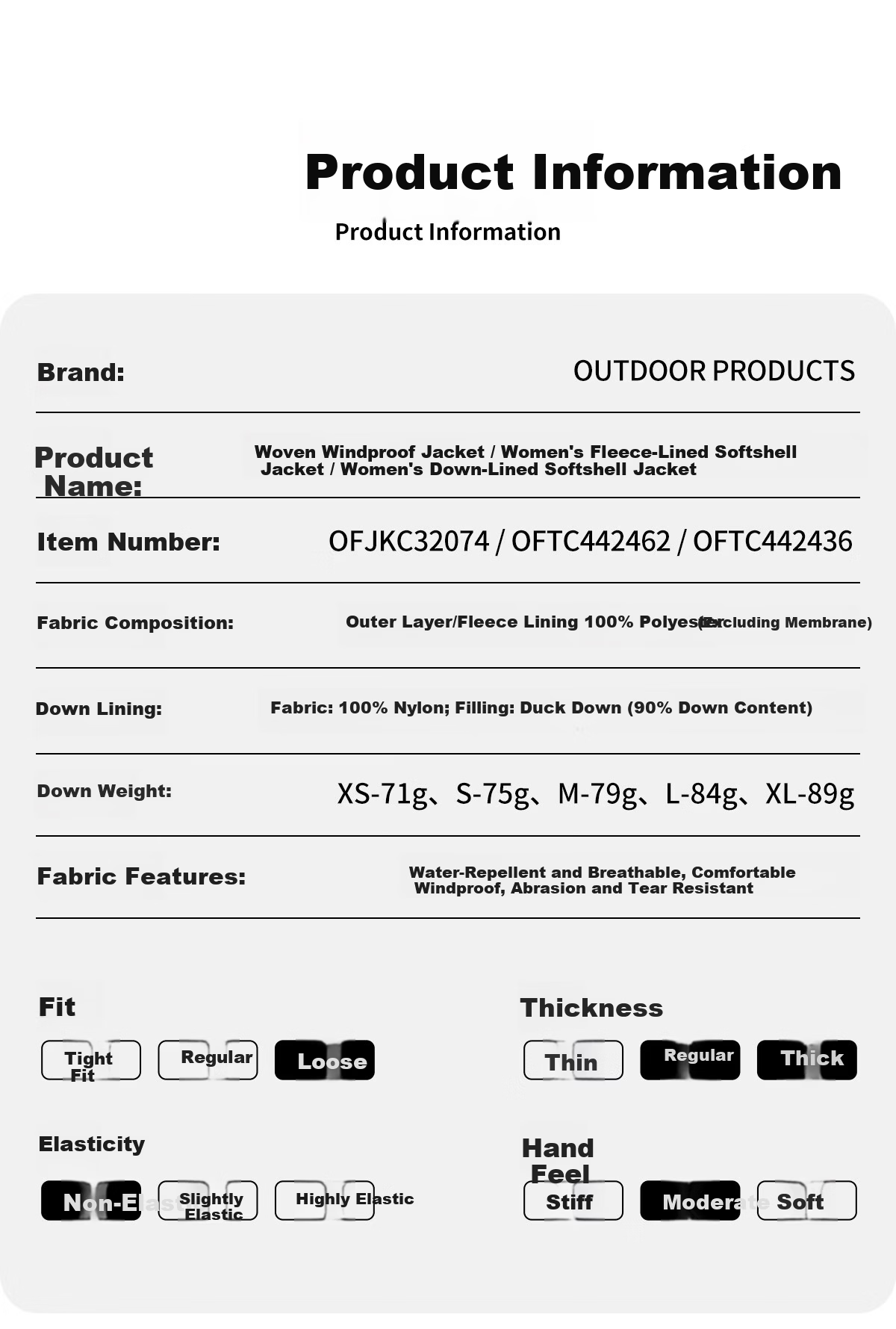 OUTDOOR PRODUCTS [Huangmeirou] Functional Three-In Fleece Jacket for Women, Windproof Coat, Xuanyi Purple 12