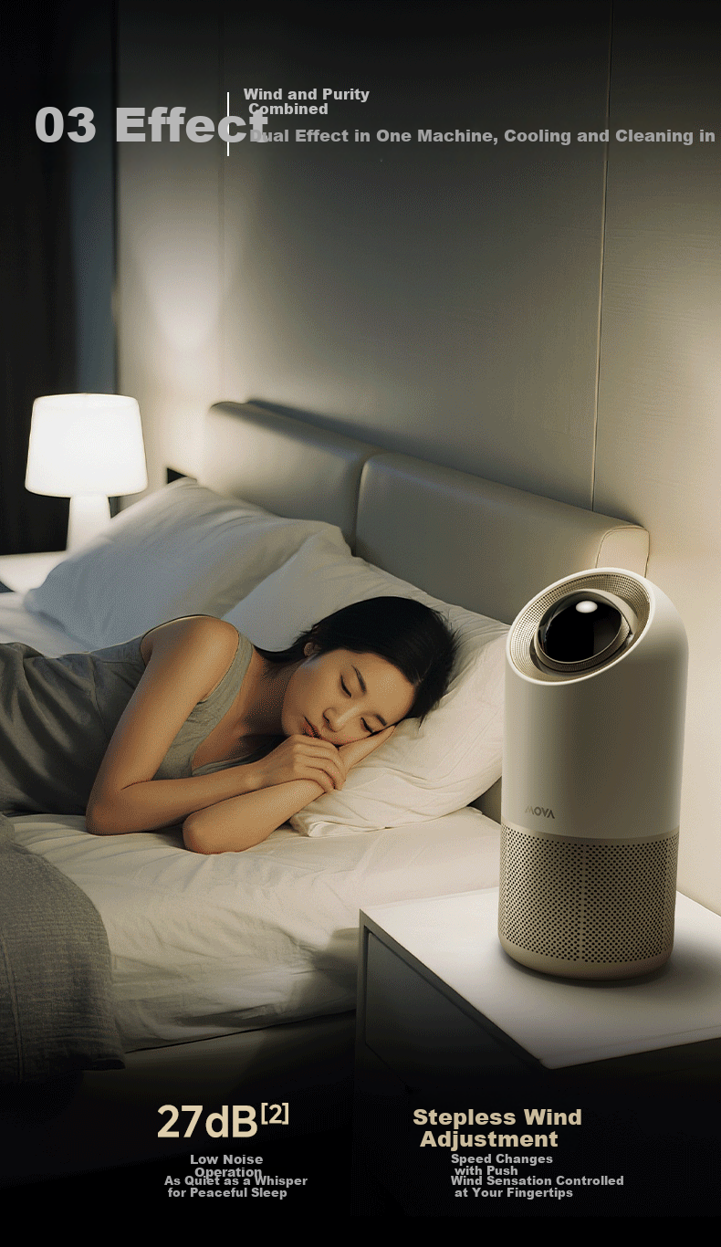 Mova Home Air Purifier Exquisite Dust and Odor Removal High-End Purifier Stellar x10 Plus 7