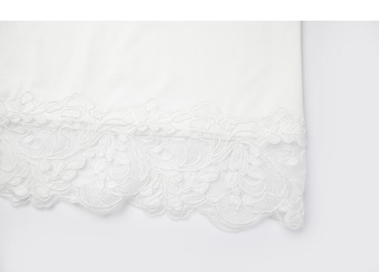 Demana [Qinshuang Solona] Summer Simple Style Rhinestone Lace Trim Letter Slim Fit T-Shirt for Women Premium Feel 16
