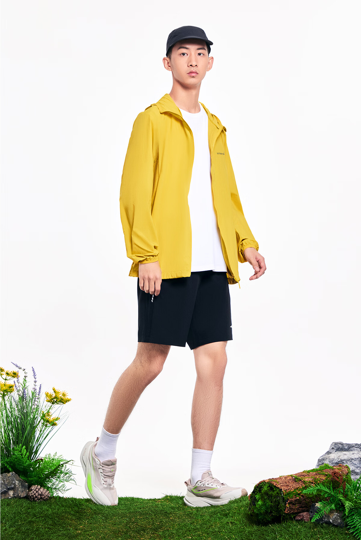 ERKE [Yu Shitong Edition] Sun Protection Woven Jacket Ice Cooling Outdoor Windbreaker UPF50+ Sports Running Shirt 19