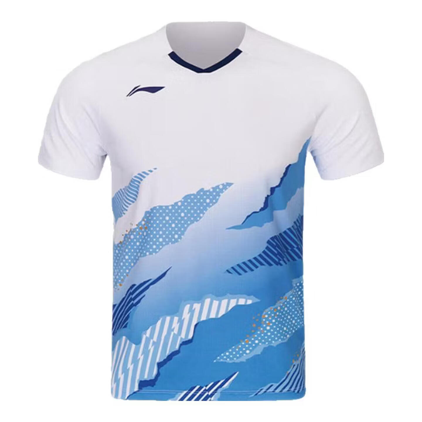 LI-NING Badminton International Team Competition Quick-Dry T-Shirt Unisex AAYW039-2 Standard White XL 2