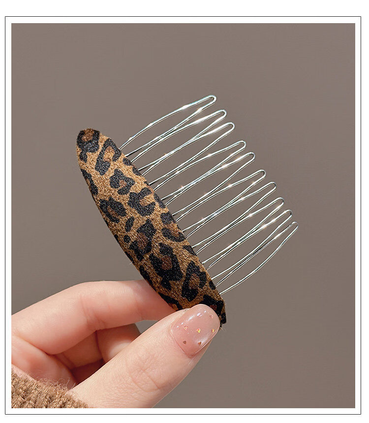 NIANFIN Reverse Comb Hair Clip for Women 2026 New High-End Bang Transition Hairpin High Crown Tool Children's Day Edition 10