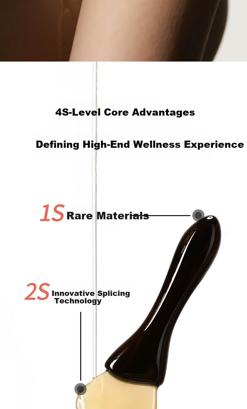 Chaojun Genuine Natural Sandalwood Horn Gua Sha Scraping Board Muscle Massage Stick Facial Full Body Massager Practical Birthday Gift for Mom and Wife 3