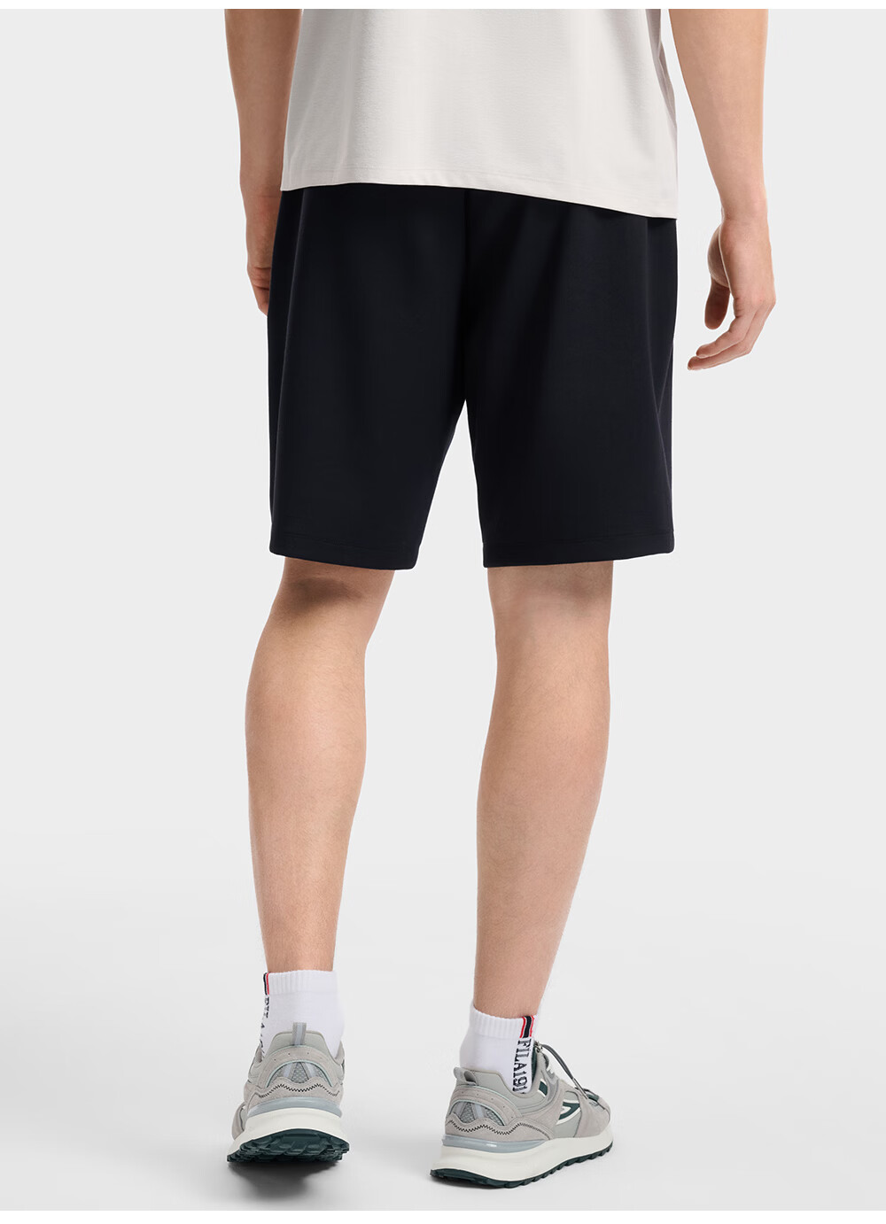 FILA Official Men's Knitted Five-Point Shorts 2026 Summer Tennis Sports Sun Protection Shorts 22