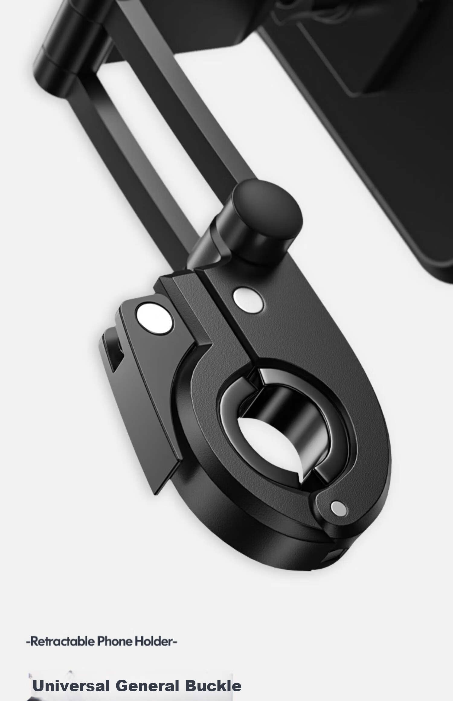 Kylie Waterproof 360° Adjustable Mobile Phone Holder for Electric Motorcycle Bicycle Handlebar, Rainproof and Shockproof 12