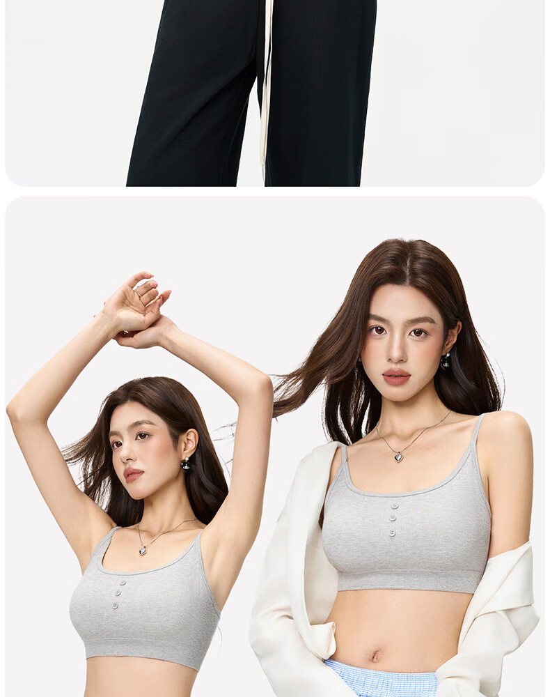 Free Style Modal Camisole Tank Top for Women with Padded Bra, Spring Summer, Beautiful Back, Inner Layer, Outerwear, No Bra Needed 20
