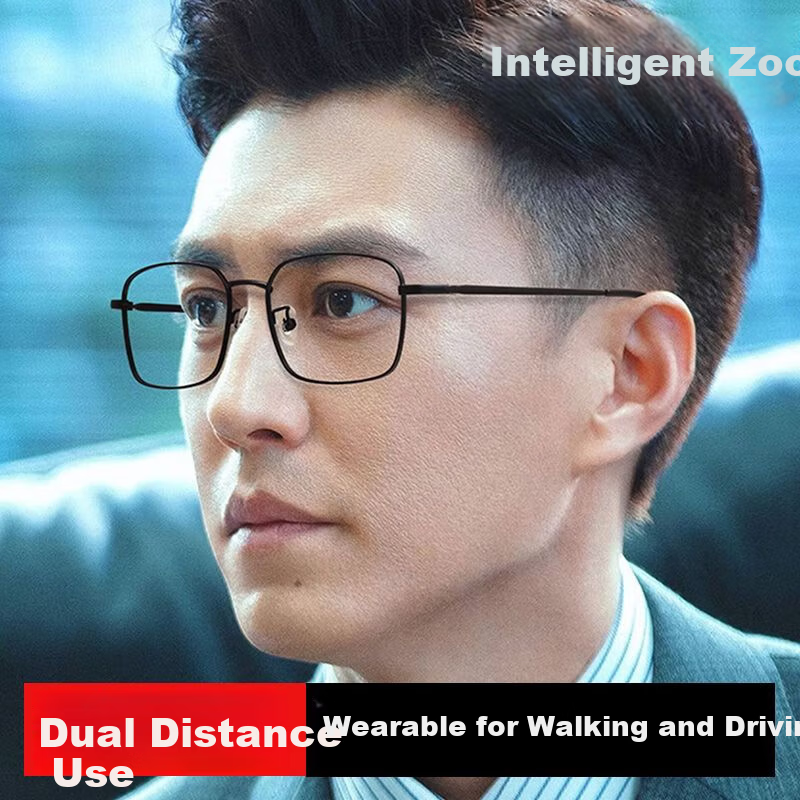 Mumujian Imported Reading Glasses for Men, Brand Authentic High-End Anti-Blue Light Glasses for Middle-Aged And Elderly, Adjustable Focus Eyewear for Wome 1