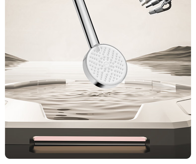 JOMOO Handheld Shower Head Bathroom High-Pressure Water Spray Three-Function Home Descaling Shower Sprayer 16