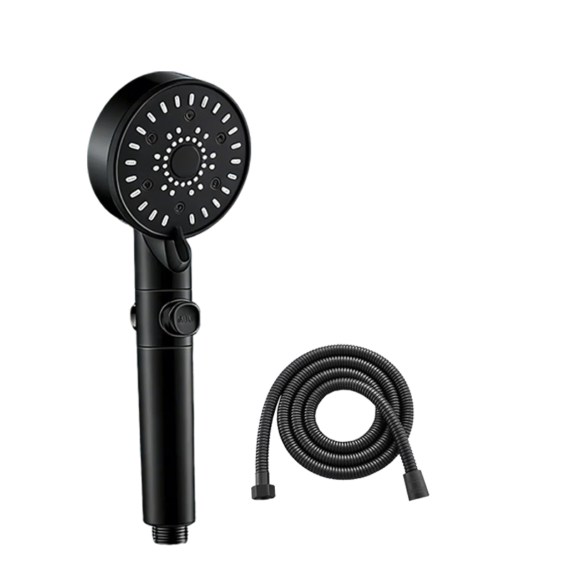 X-GRKE Germany High-Pressure Shower Head Set with Hose and Filter, Powerful Water Flow Booster