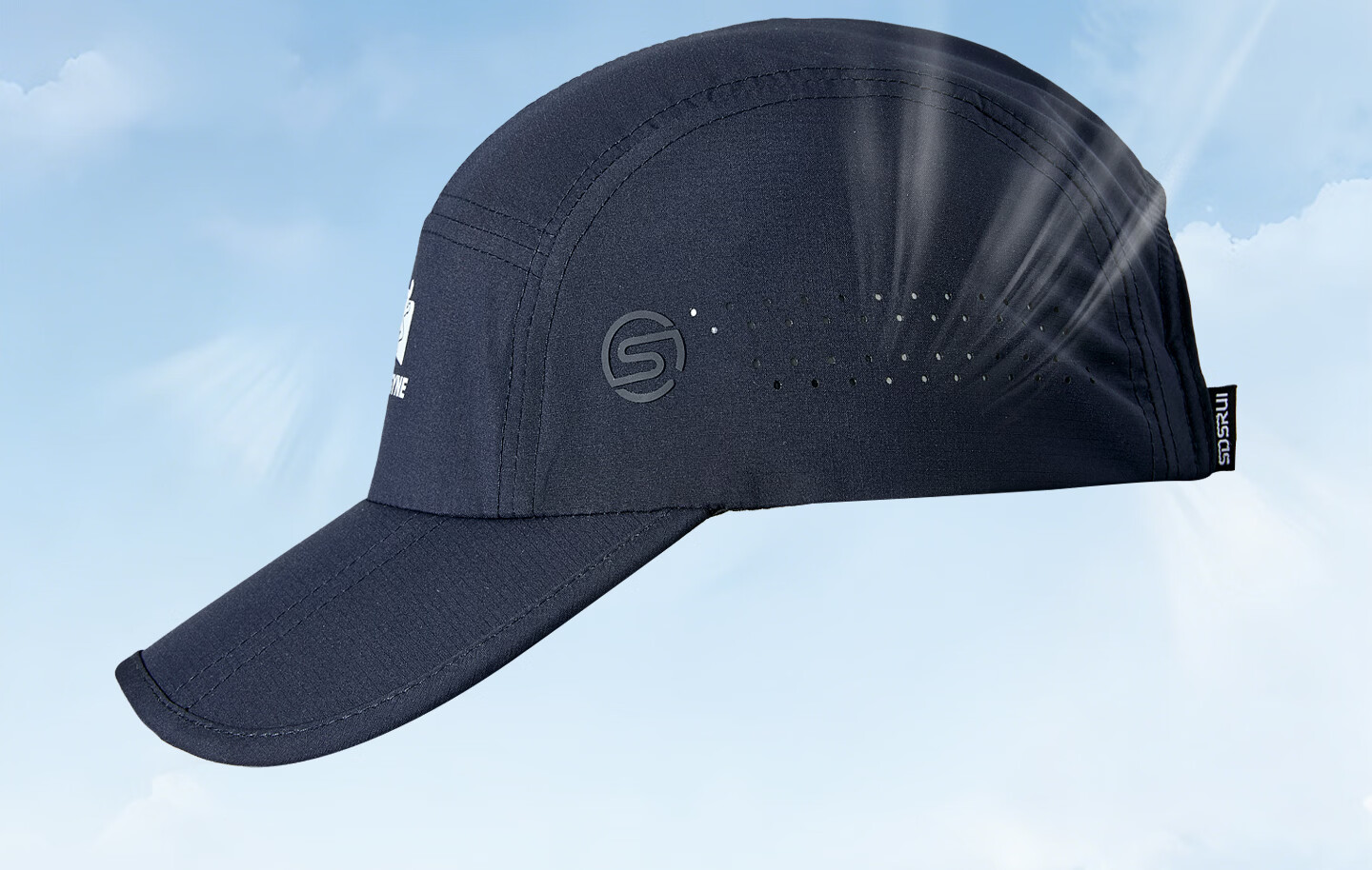 Denssyne Foldable Hiking Hat for Men, Summer Outdoor Climbing Cap, Sports Quick-Dry Baseball Cap, Lightweight Breathable Sun Hat 5