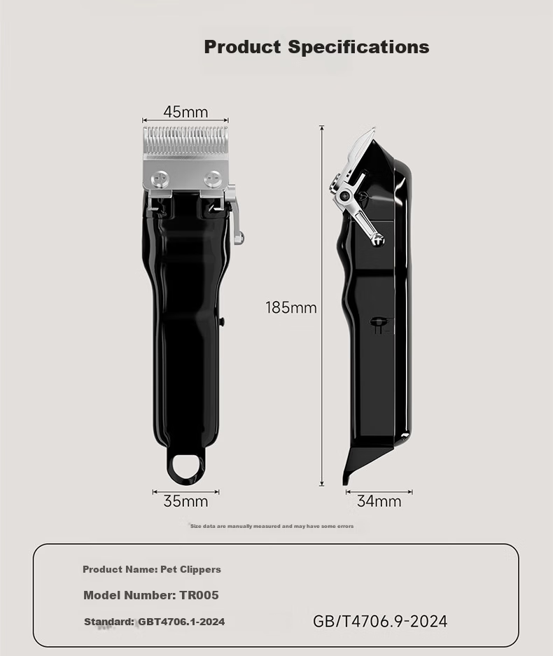 Inqoo Pet Hair Clipper Electric Dog Grooming Trimmer Haircut Shaver Pet Cat Hair Clipper Electric Professional Pet Shop Grooming Tool for Small Medium Large Pets 14