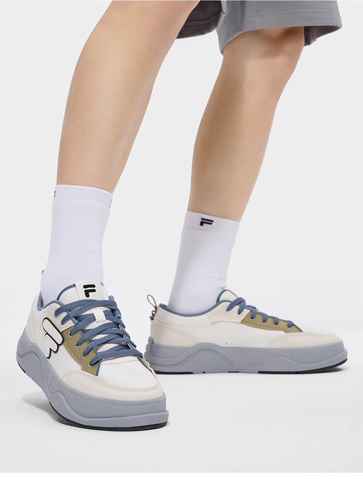 FILA Official Trendy Brand 50-50 DX II Canvas Shoes 2026 Summer Casual Versatile Sneakers 18