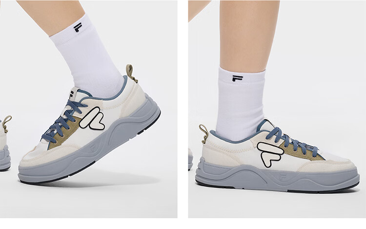 FILA Official Trendy Brand 50-50 DX II Canvas Shoes 2026 Summer Casual Versatile Sneakers 19